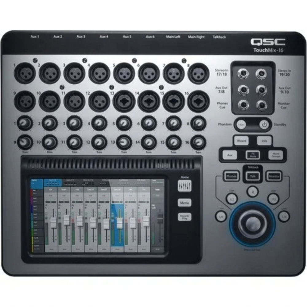 QSC TouchMix-16 Compact Digital Mixer with SKB iSeries Watertight – view 4
