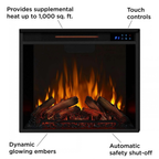 Real Flame Chateau Corner Electric Fireplace – view 3