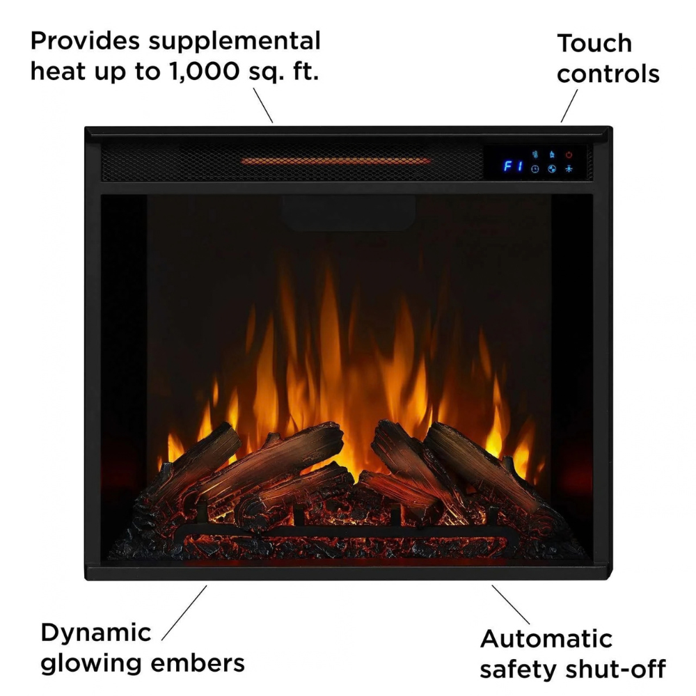 Real Flame Chateau Corner Electric Fireplace – view 3