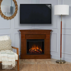 Real Flame Chateau Corner Electric Fireplace – view 6