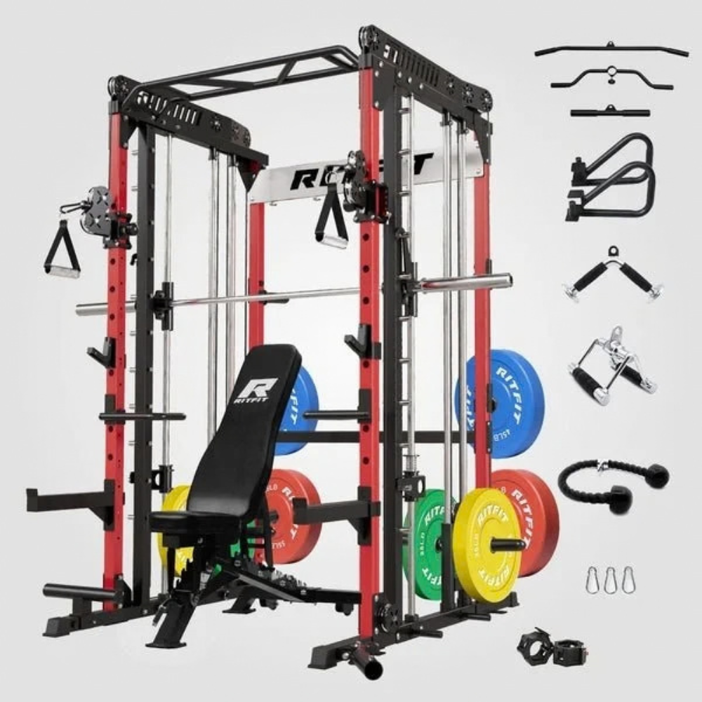 RitFit M1 Pro Smith Machine Home Gym Package – view 3