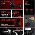 Segway ZT3 Pro Electric Scooter, Up to 24.9 MPH, 43.5-Mile Range – view 5