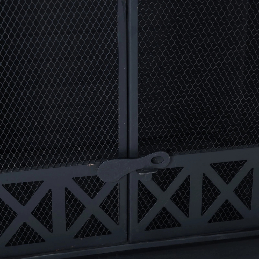 Sunjoy Farmington Wood Burning Fireplace – view 2