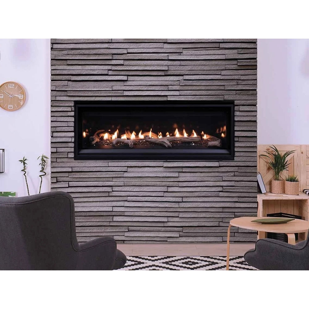 DRL2000 Series Linear Direct Vent Gas Fireplace – view 2
