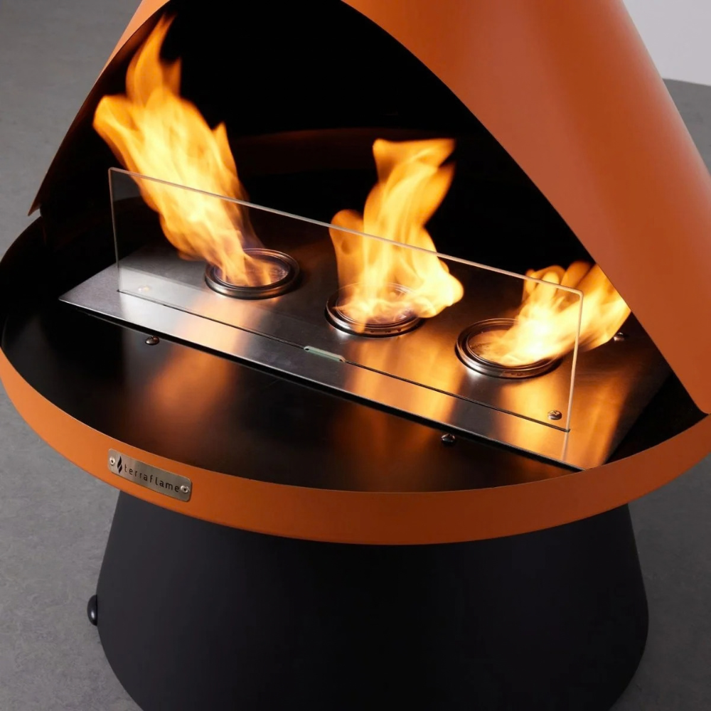 TerraFlame Lloyd Modern Gel Fuel Fireplace – view 2