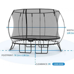 Trampoline Ireland Springfree Trampoline 8 x 13ft Oval – view 2
