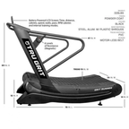 Tru Grit Runner Curved Manual Treadmill – view 2