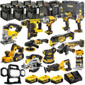 DEWALT 20V MAX XR 14 Tool Combo Kit with 3 x 5.0Ah Batteries, Charger & Case (DEWKIT28)