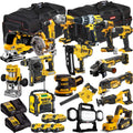 DEWALT 20V MAX XR 18 Tool Combo Kit with 5 Batteries & Charger