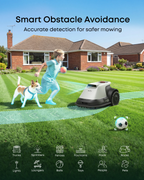 Wire-Free Robot Lawn Mower with Vision Navigation & 3D Obstacle Avoidance – view 6