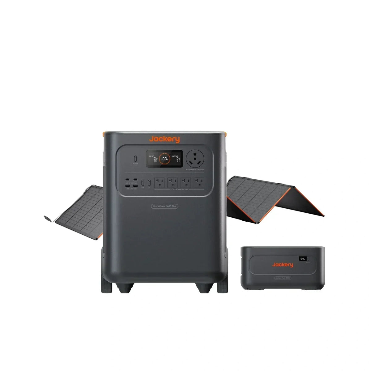 Jackery HomePower 3600 Plus Solar Generator 3584Wh – view 2