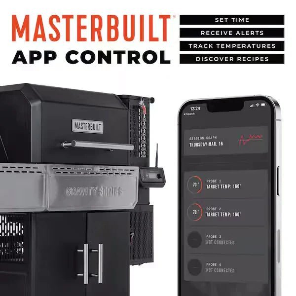Masterbuilt Gravity Series 1150 Charcoal Grill & Smoker Starter Pack – view 3